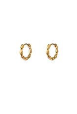 Go Dutch Label D&E | Hammered hoop - goud