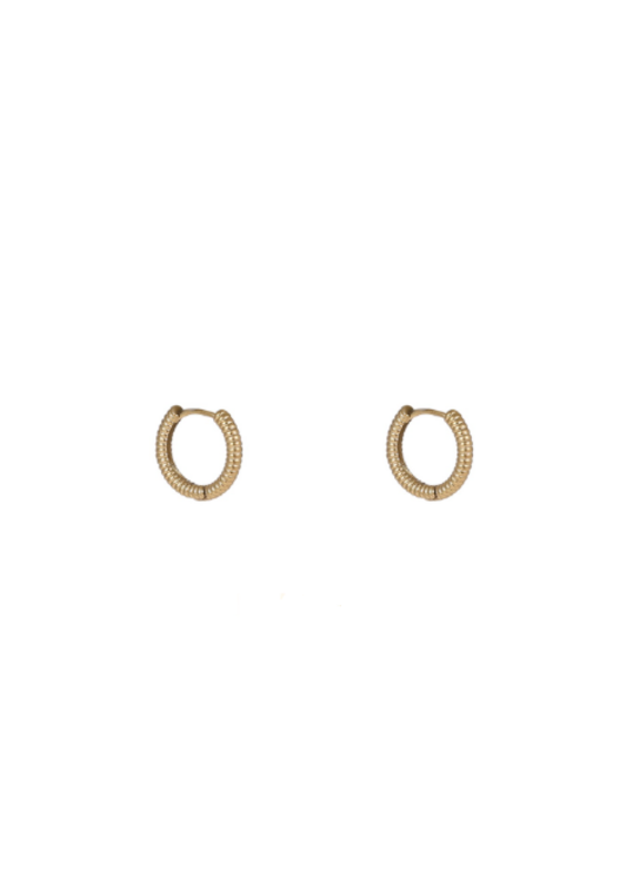 Go Dutch Label D&E | Propeller hoop 12mm - goud