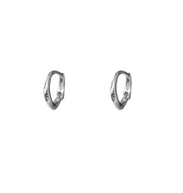 Go Dutch Label D&E | Hammered hoop - zilver