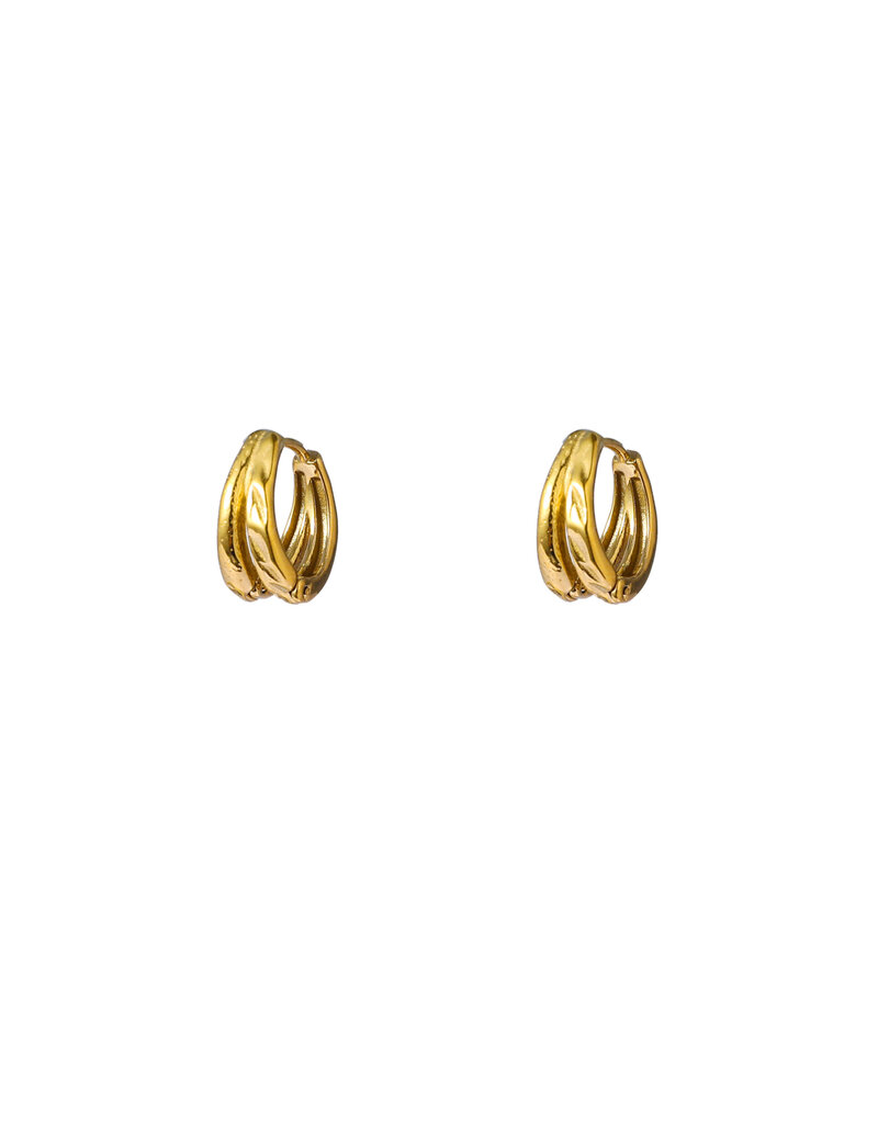 Go Dutch Label D&E | Sparkle double line hoop