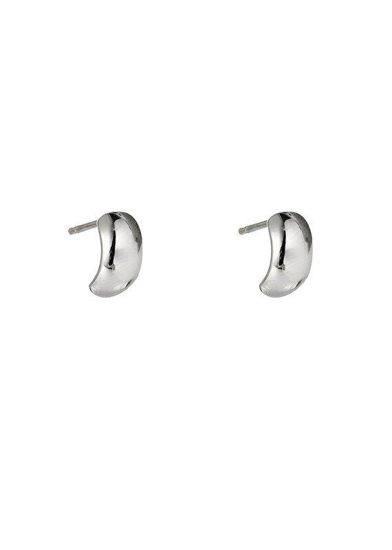 Go Dutch Label D&E | Classic creole stud - zilver
