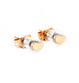 Go Dutch Label D&E | Heart studs