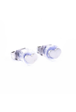 Go Dutch Label D&E | Heart studs - zilver
