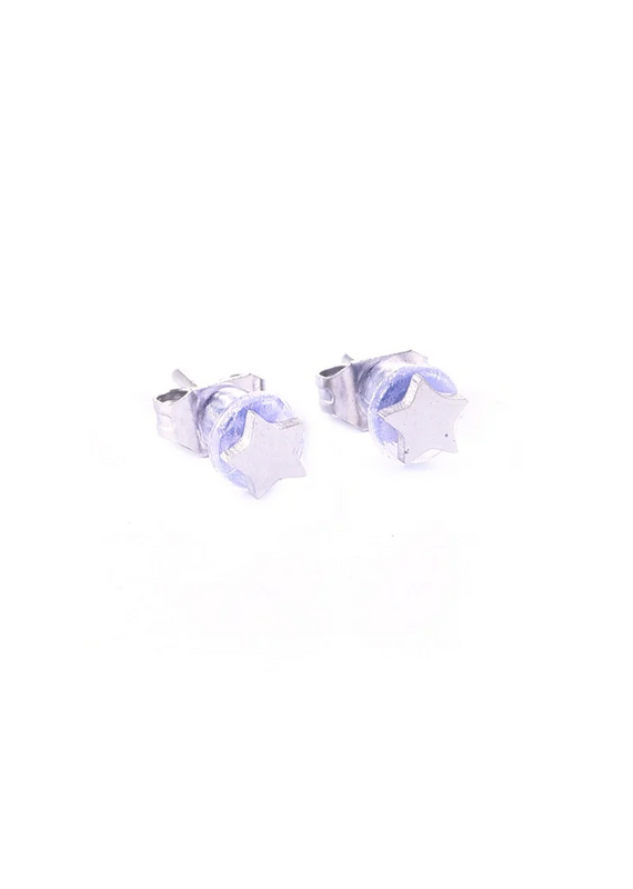 Go Dutch Label D&E | Ster studs - zilver