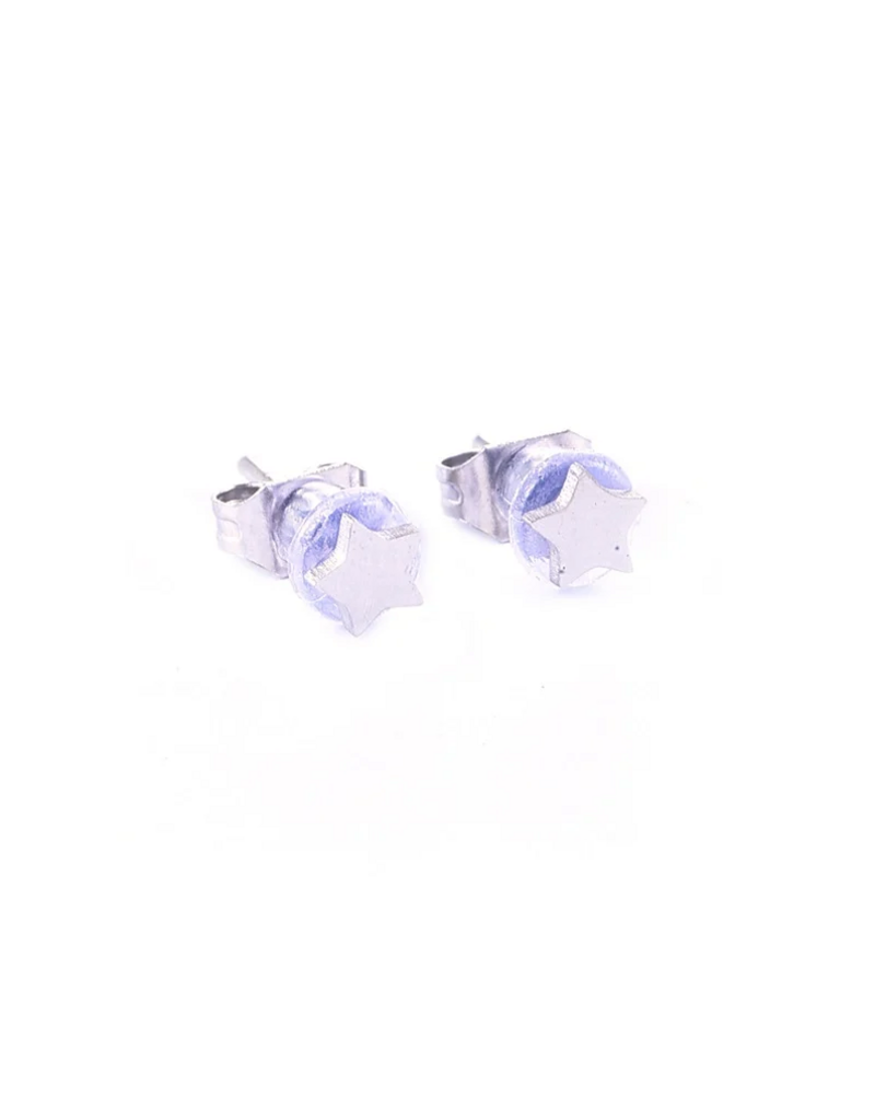 Go Dutch Label D&E | Ster studs - zilver