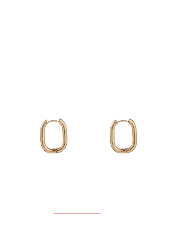 Go Dutch Label D&E | Oval Hoop