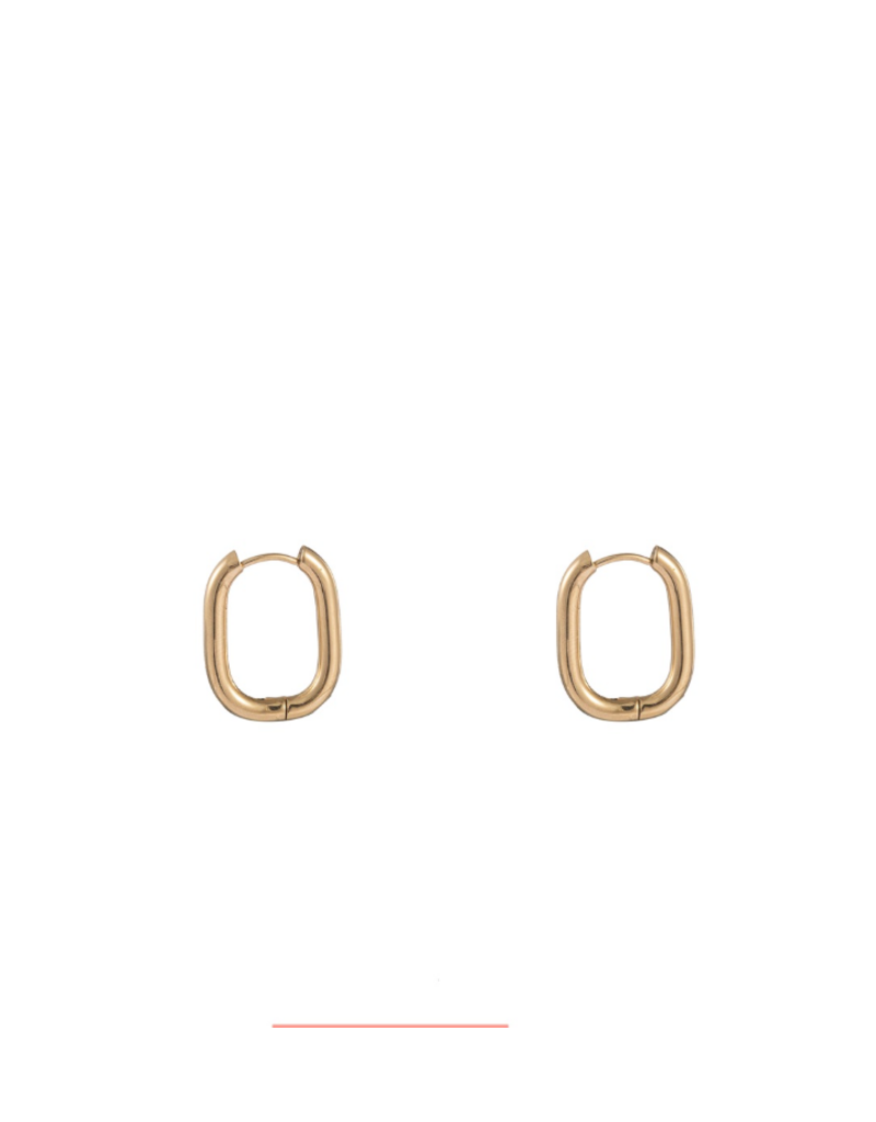 Go Dutch Label D&E | Oval Hoop