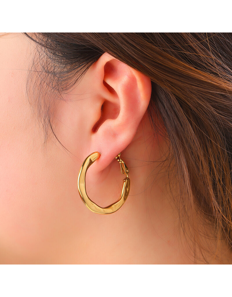 Go Dutch Label D&E | Dented hollow hoop