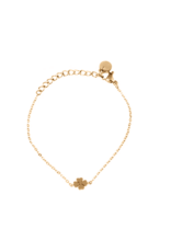 Go Dutch Label D&E - Small clover bracelet - gold