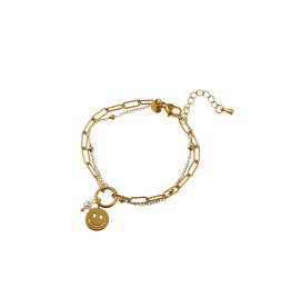 Go Dutch Label D&E | Smily ring bracelet