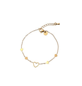 Go Dutch Label D&E | Fine hearts bracelet