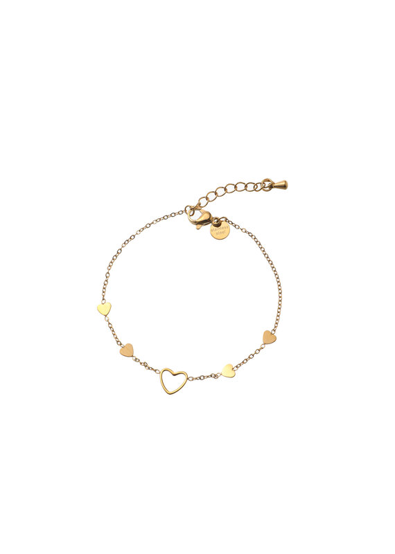 Go Dutch Label D&E | Fine hearts bracelet