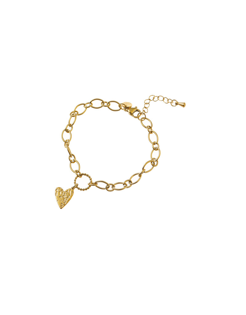 Go Dutch Label D&E | Huge heart bracelet
