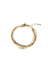 Go Dutch Label D&E | Triple love bracelet