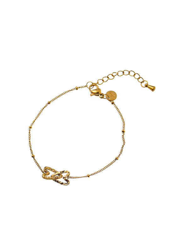 Go Dutch Label D&E | Long hearts bracelet