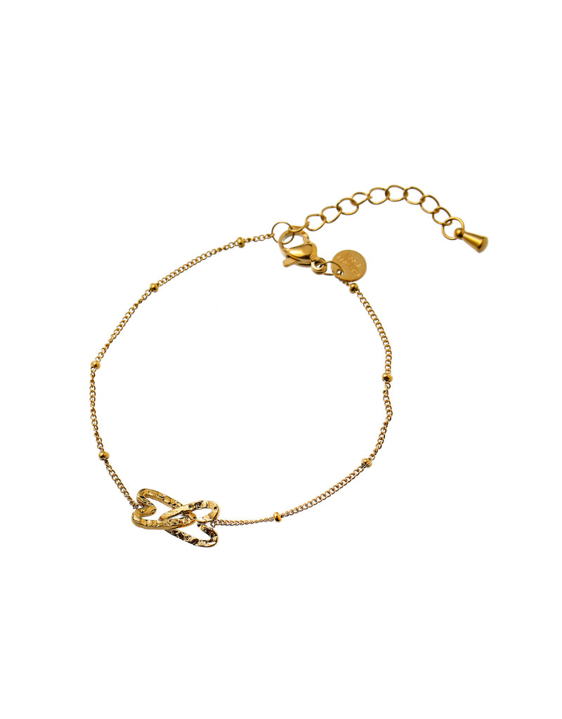 Go Dutch Label D&E | Long hearts bracelet