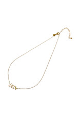 Go Dutch Label D&E | Written love necklace