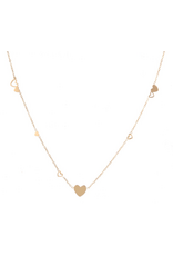 Go Dutch Label D&E | Cute hearts necklace