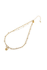 Go Dutch Label D&E | Smily ring necklace