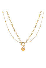Go Dutch Label D&E | Smily ring necklace