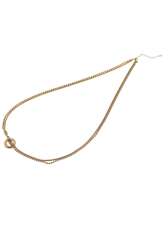 Go Dutch Label D&E | Long round pendant necklace
