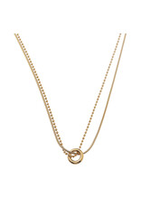 Go Dutch Label D&E | Long round pendant necklace