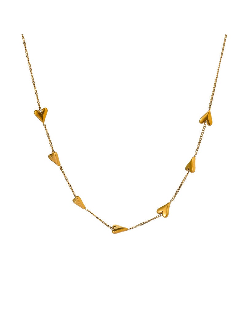 Go Dutch Label D&E | Lot of hearts necklace