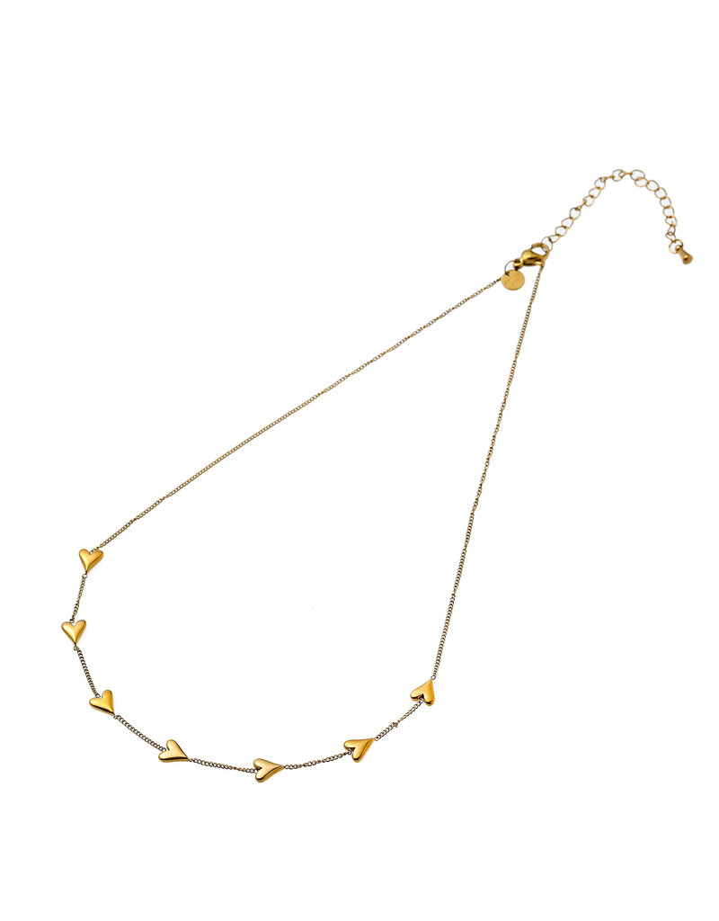 Go Dutch Label D&E | Lot of hearts necklace