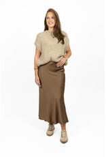 21Jewelz Knitted spencer - beige