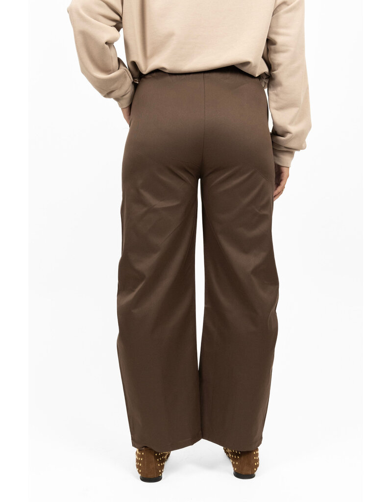 21Jewelz Ballon pantalon met elastiek - donkerbruin