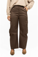 21Jewelz Ballon pantalon met elastiek - donkerbruin