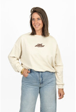 21Jewelz "Oui Amour" sweater - ecru