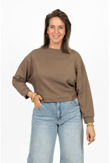 21Jewelz Basic sweater - taupe