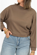 21Jewelz Basic sweater - taupe