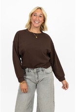 21Jewelz Basic sweater - bruin