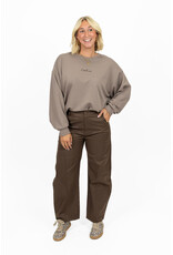 21Jewelz C'est la vie sweater - taupe