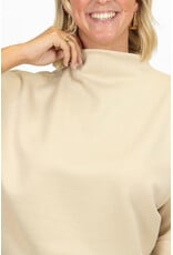 21Jewelz Sweatshirt met hoge hals - lichtbeige