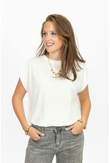 21Jewelz Mouwloze top met elastiek - wit