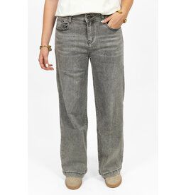 My Tina's Stretch wide leg jeans - grijs