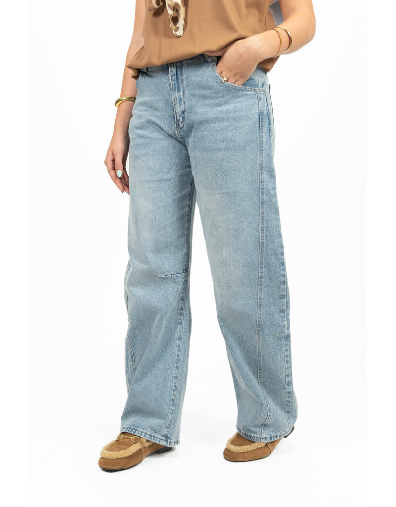 21Jewelz Balloon jeans - washed blauw