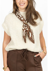 21Jewelz Knitted spencer - ecru