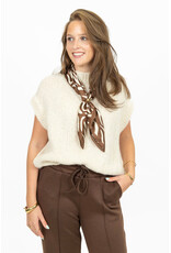 21Jewelz Knitted spencer - ecru