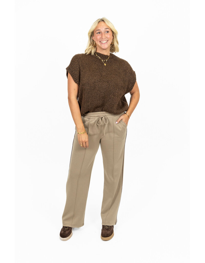 21Jewelz Knitted spencer - bruin