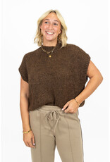 21Jewelz Knitted spencer - bruin