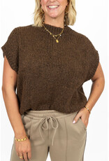 21Jewelz Knitted spencer - bruin