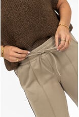 21Jewelz Zachte jogger met streep - taupe
