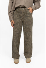 21Jewelz Dad fit jeans - panterprint
