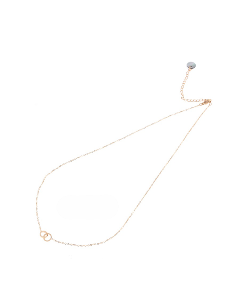 Go Dutch Label D&E | Double circle necklace