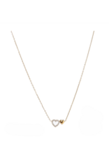 Go Dutch Label D&E | 2 Hearts Necklace
