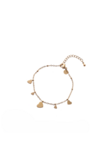 Go Dutch Label D&E | Hearts on the side Bracelet